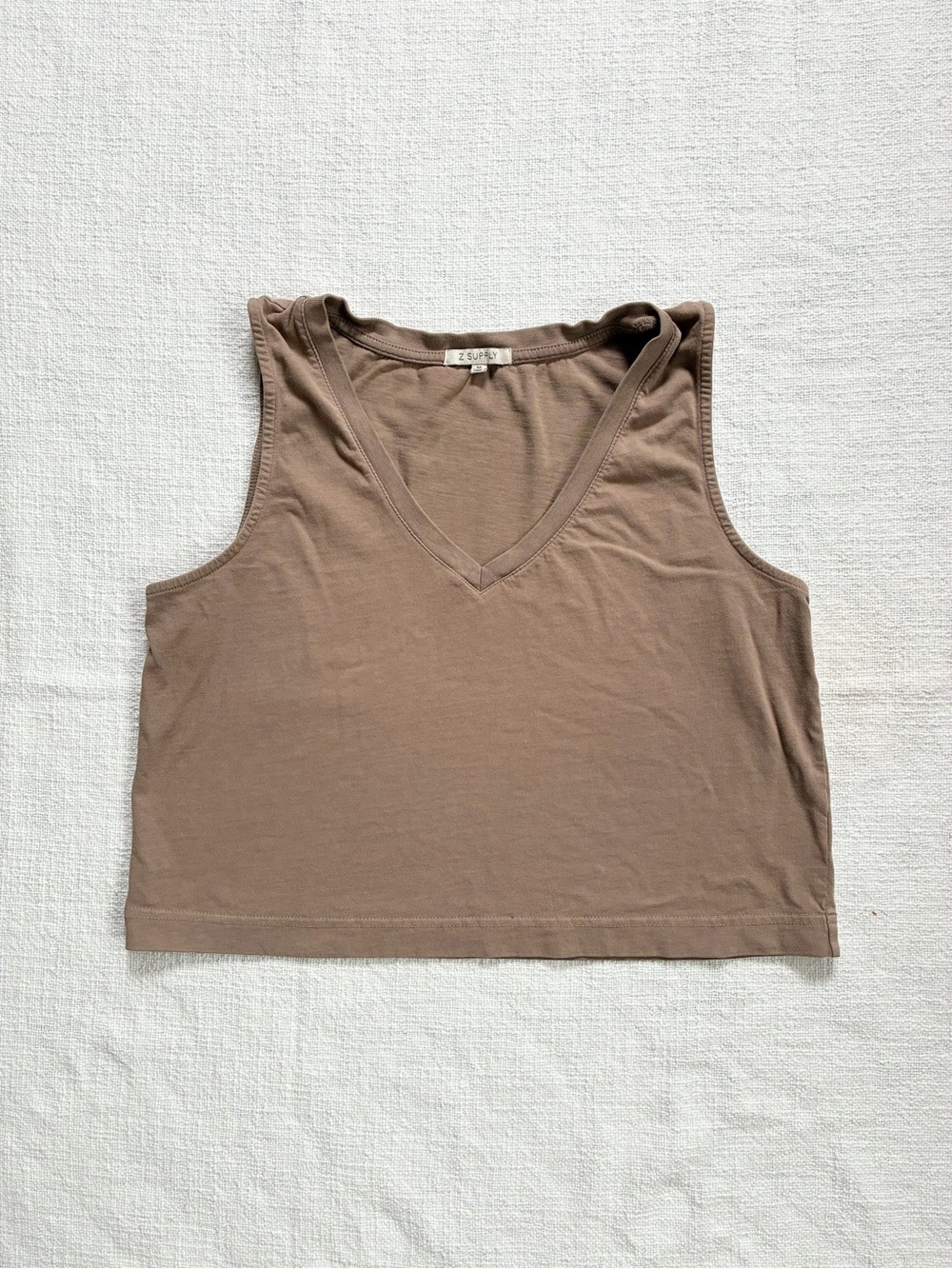 Z Supply Sloane V Neck Crop Tank